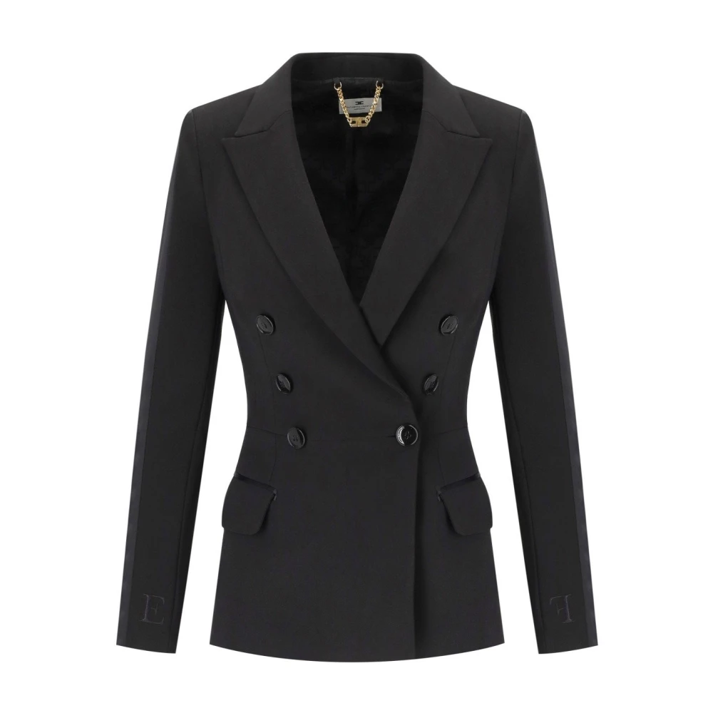Jackets > Blazers - - Elisabetta Franchi - Modalova