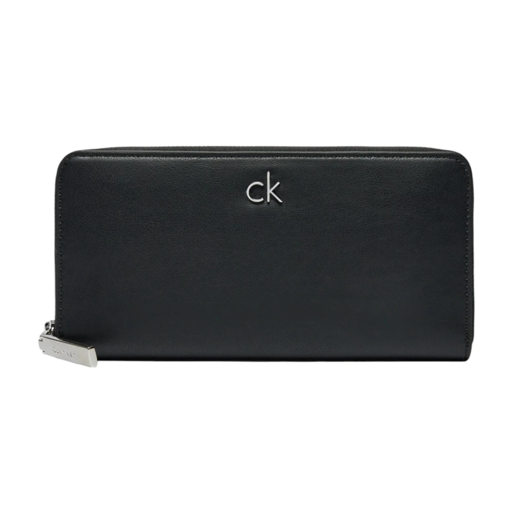 Calvin Klein Damesportemonnee Lente Zomer Collectie Black Dames