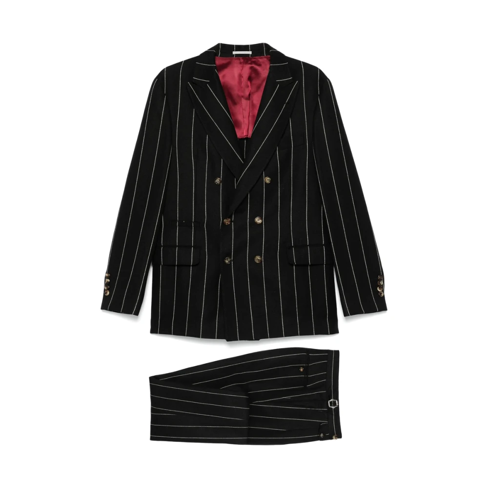 Suits > Suit Sets > Double Breasted Suits - - Brunello Cucinelli - Modalova
