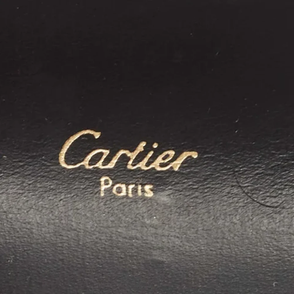Cartier Vintage Pre-owned Leather home-office Black Dames