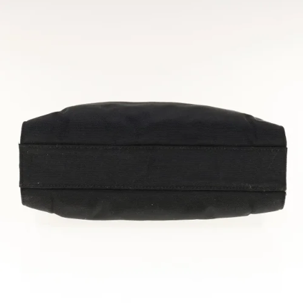 Gucci Vintage Pre-owned Nylon handbags Black Dames