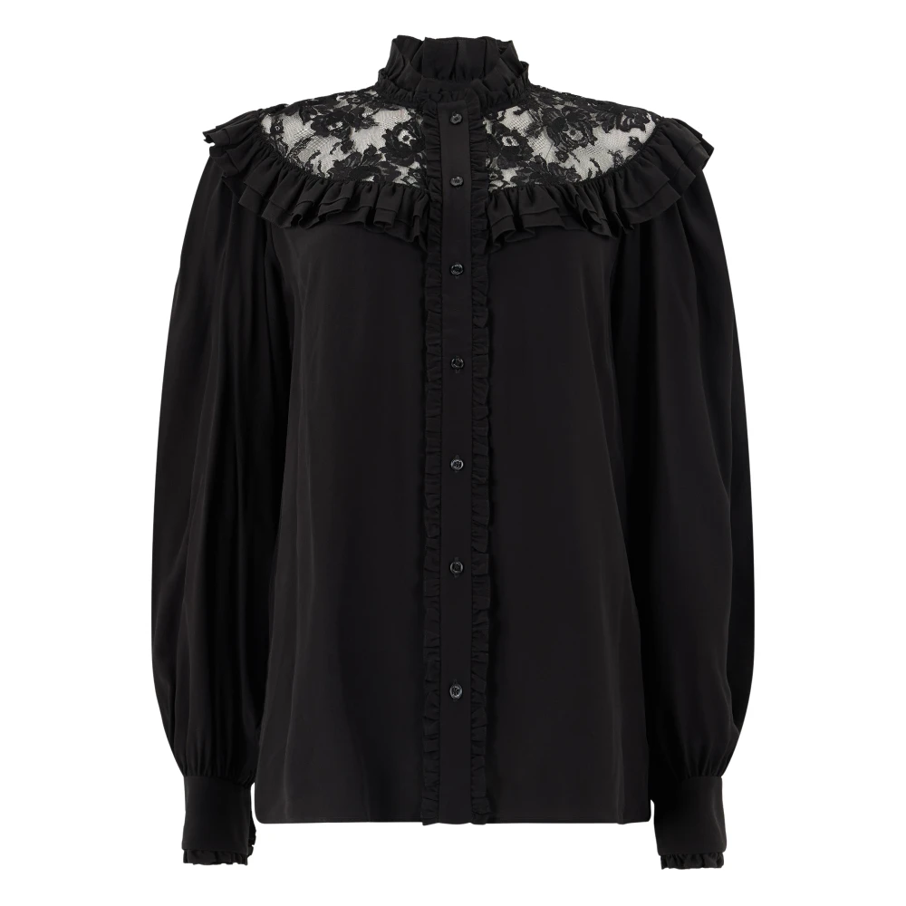 Chloé , Damen, Blusen & Hemden, Schwarzk, S