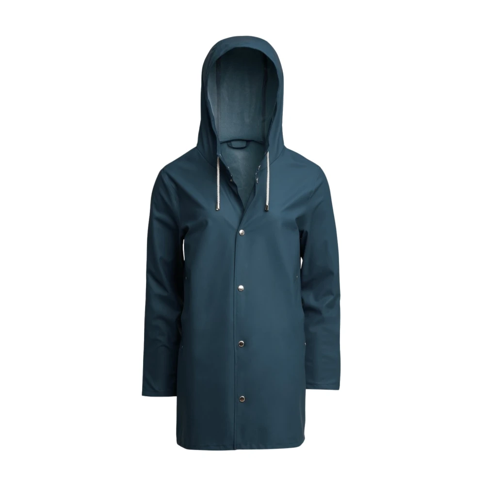 Stutterheim Ultra-Lichte Waterdichte Regenjas Blue Heren