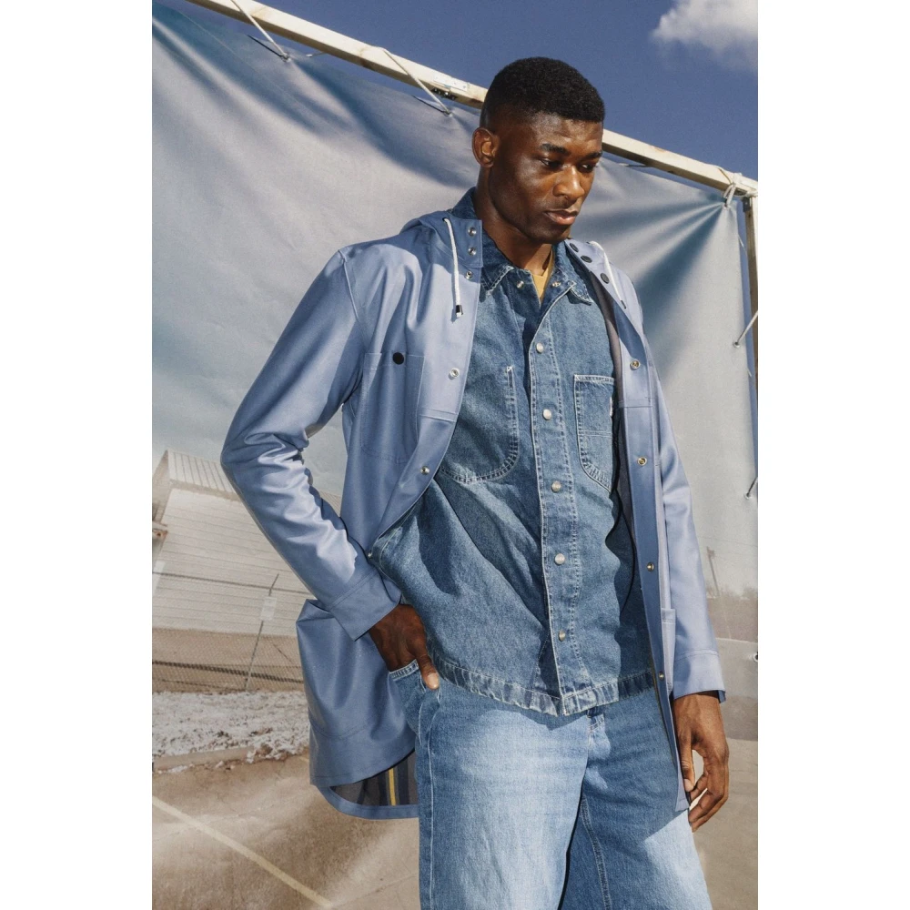Stutterheim Heren Chore Regenjas Blue Heren