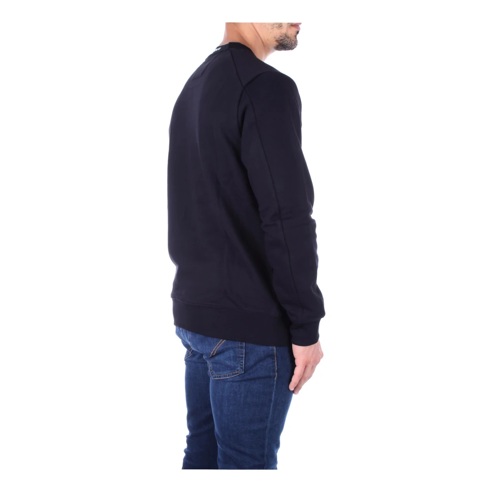 C.P. Company Zwarte Sweaters met CP Company Logo Black Heren