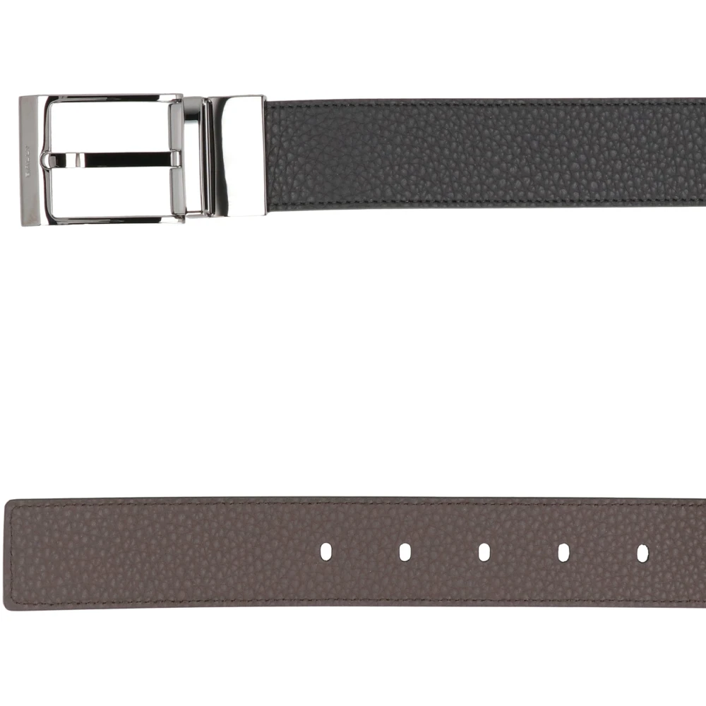 Bally Omkeerbare leren riem Black Heren