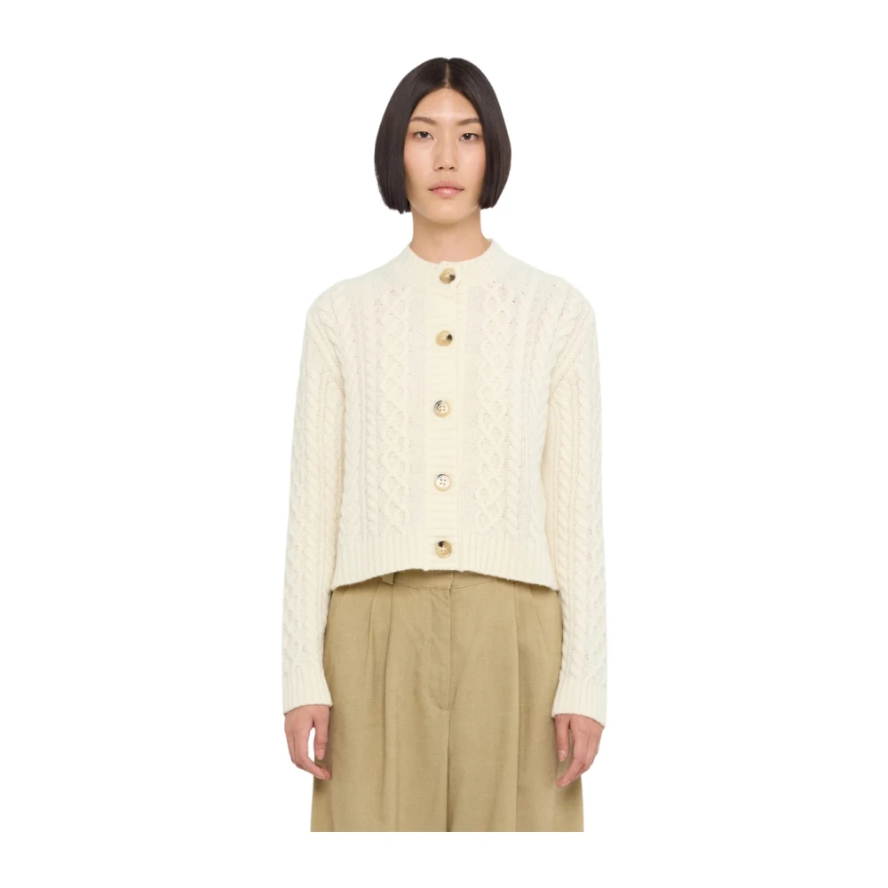 Max Mara Stijlvolle Cardigan voor Vrouwen Beige Dames