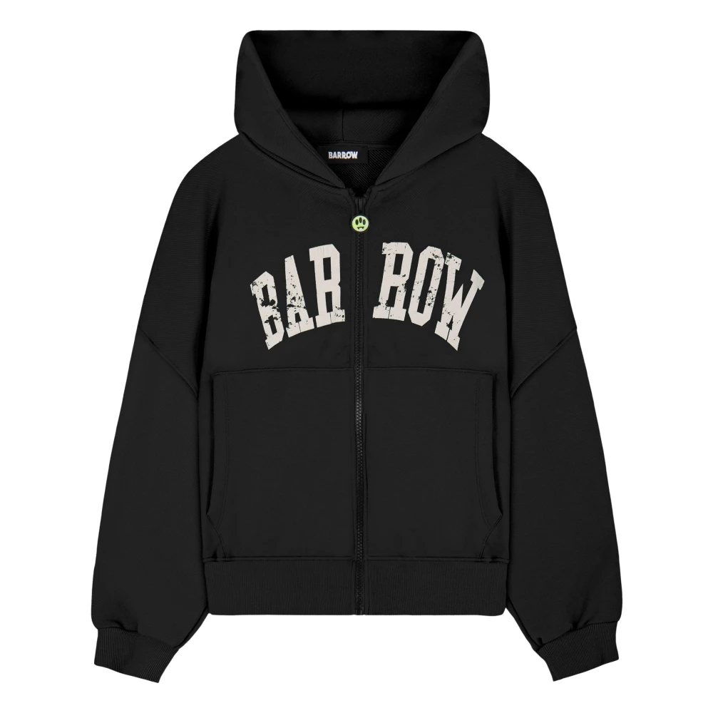 Barrow Hoodie met rits Black Unisex
