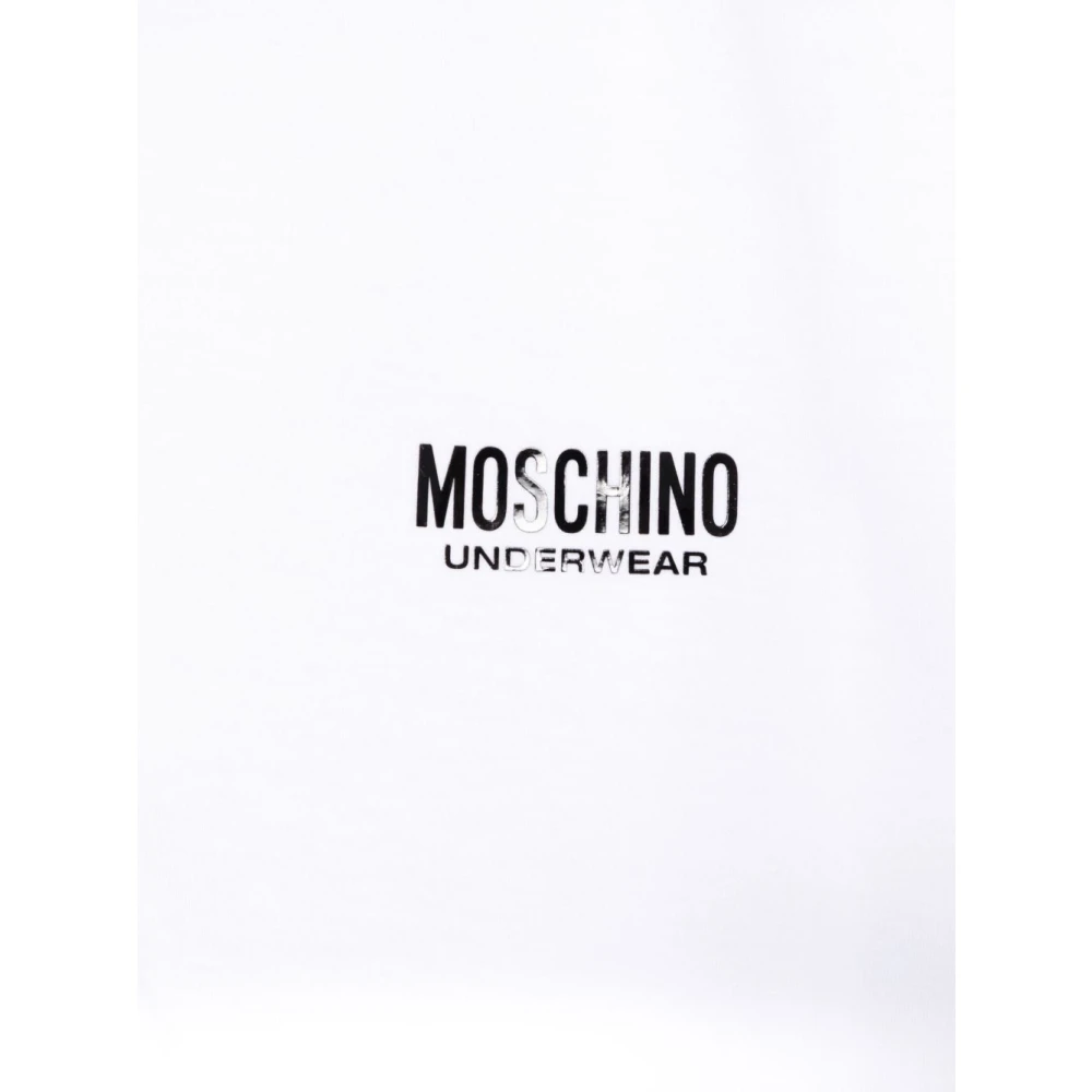 Moschino Wit T-shirt en Polo White Heren