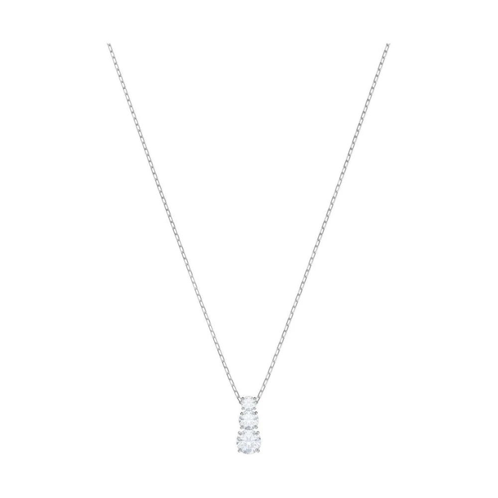 Swarovski , Necklaces, Female, Gray, One Size, Attract Trilogy Necklace