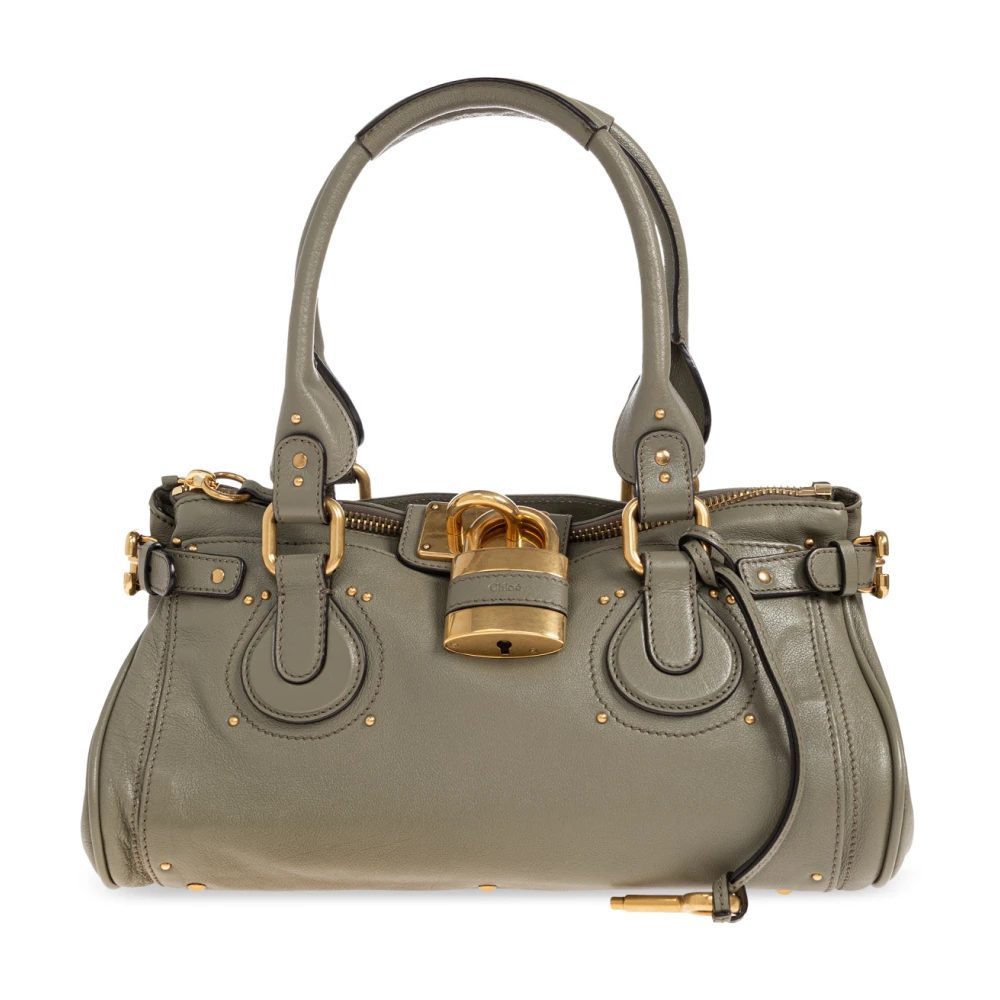 Chloé Women's Green Handbags, One Size, Paddington Handbag