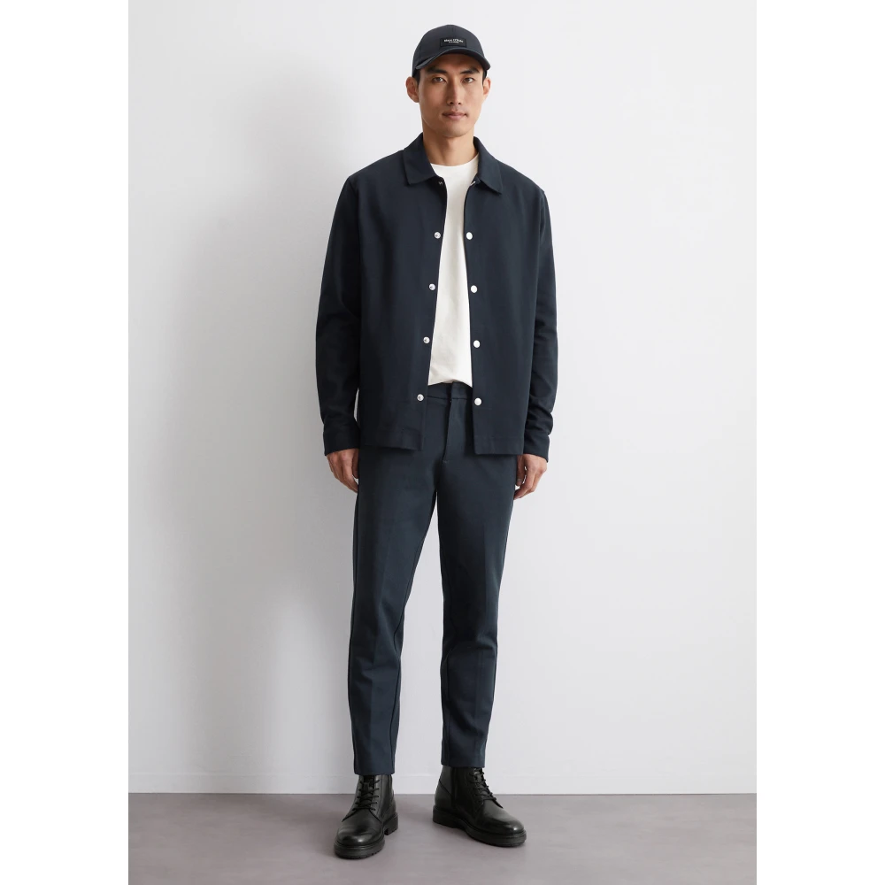Marc O'Polo Gewone sweatpants Blue Heren