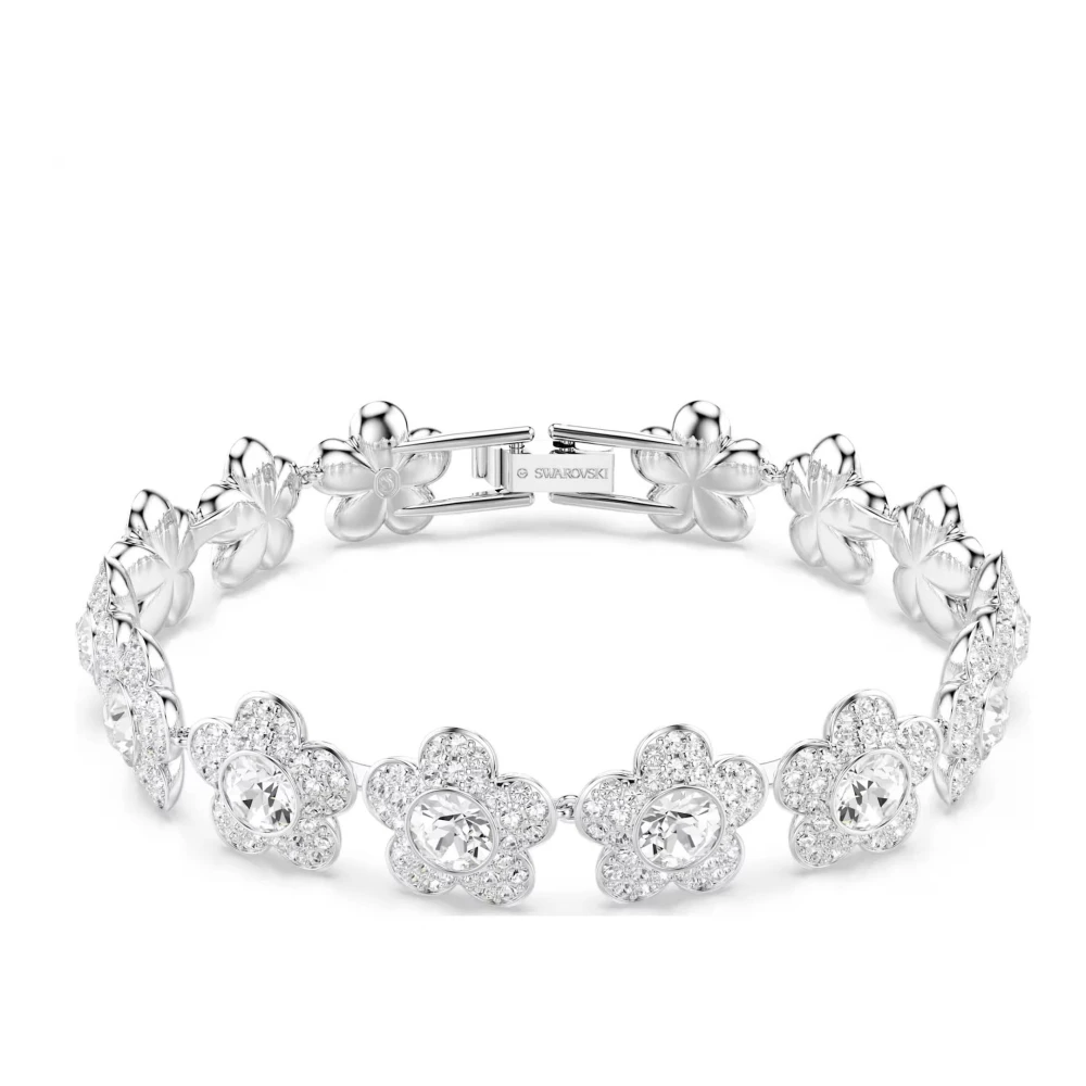 Swarovski 5749182 x Ariana Grande Flower Round-Cut Rhodium- Jewellery - Image 4