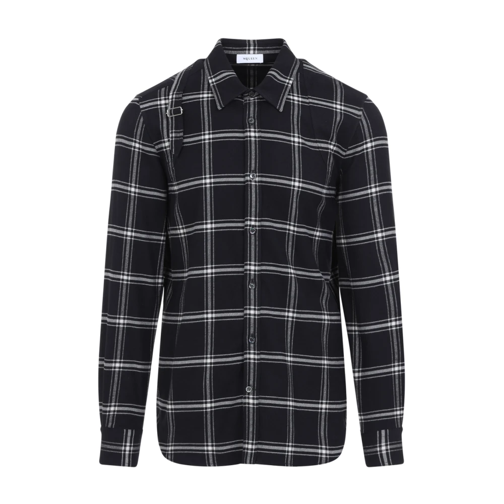 Alexander mcqueen Luxe Zwarte Overhemd Black Heren