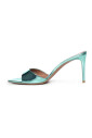 sandales-en-cuir-metallique-vert