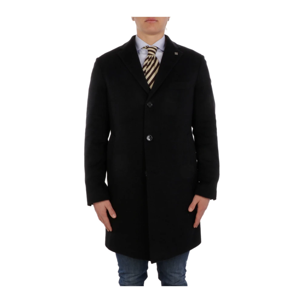 Tagliatore Anorak Jas Black Heren