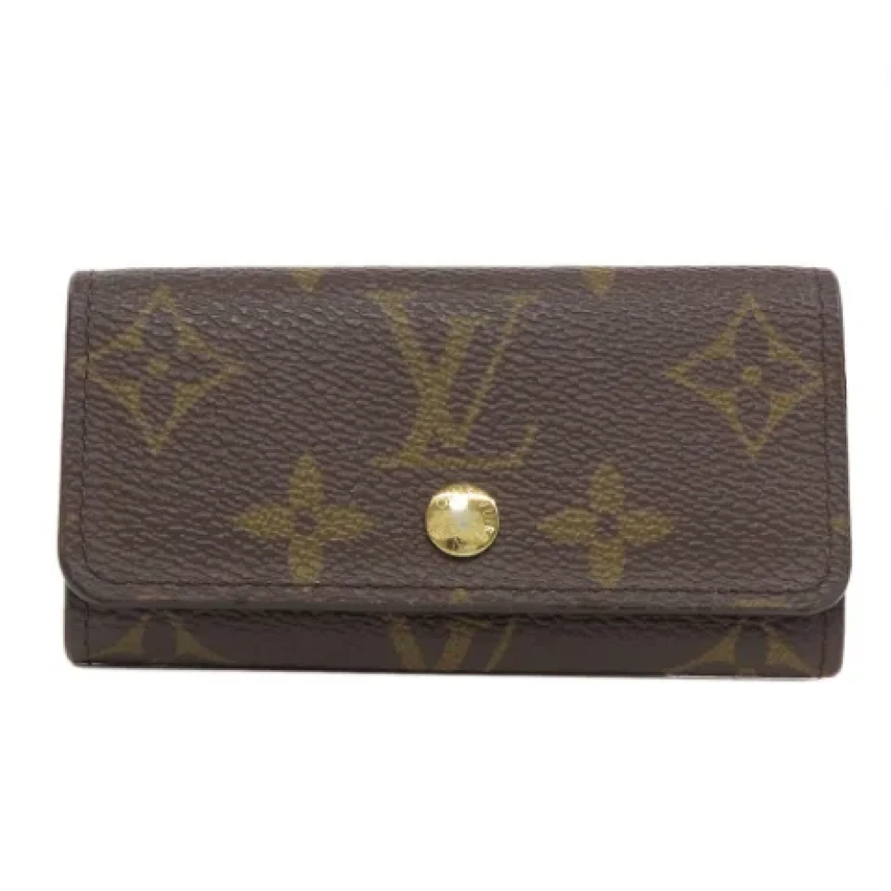 Louis Vuitton Vintage Pre-owned Canvas key-holders Brown Dames