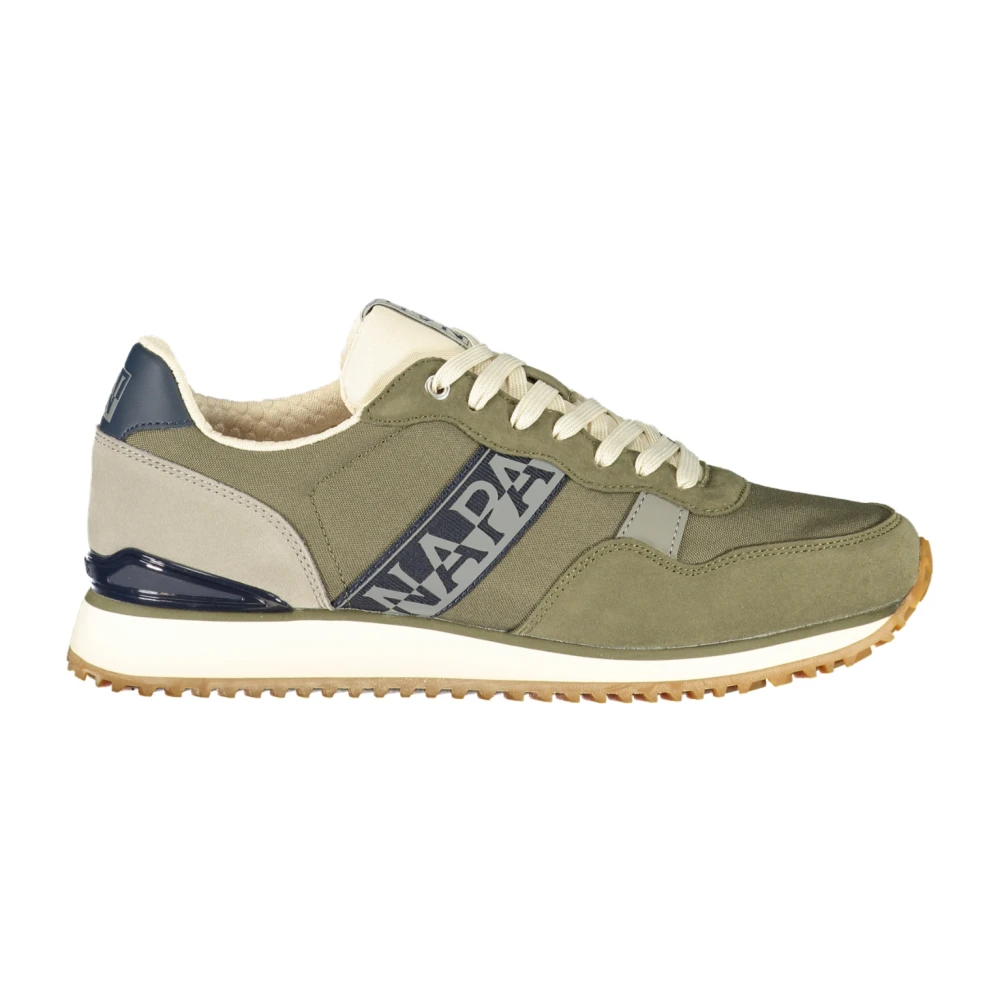 Napapijri Men's Green Sneakers, 8 Uk, Sports Shoe