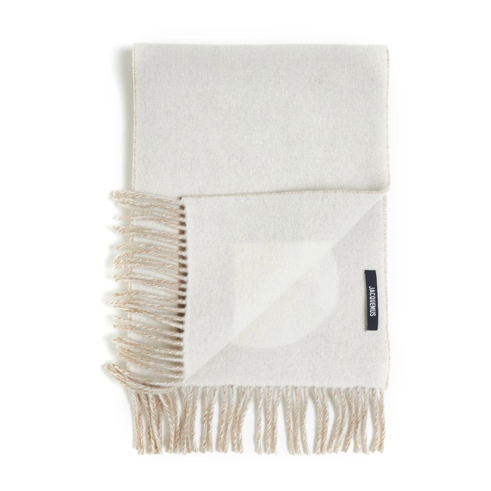 Jacquemus Stijlvolle Sjaal Collectie Beige Heren