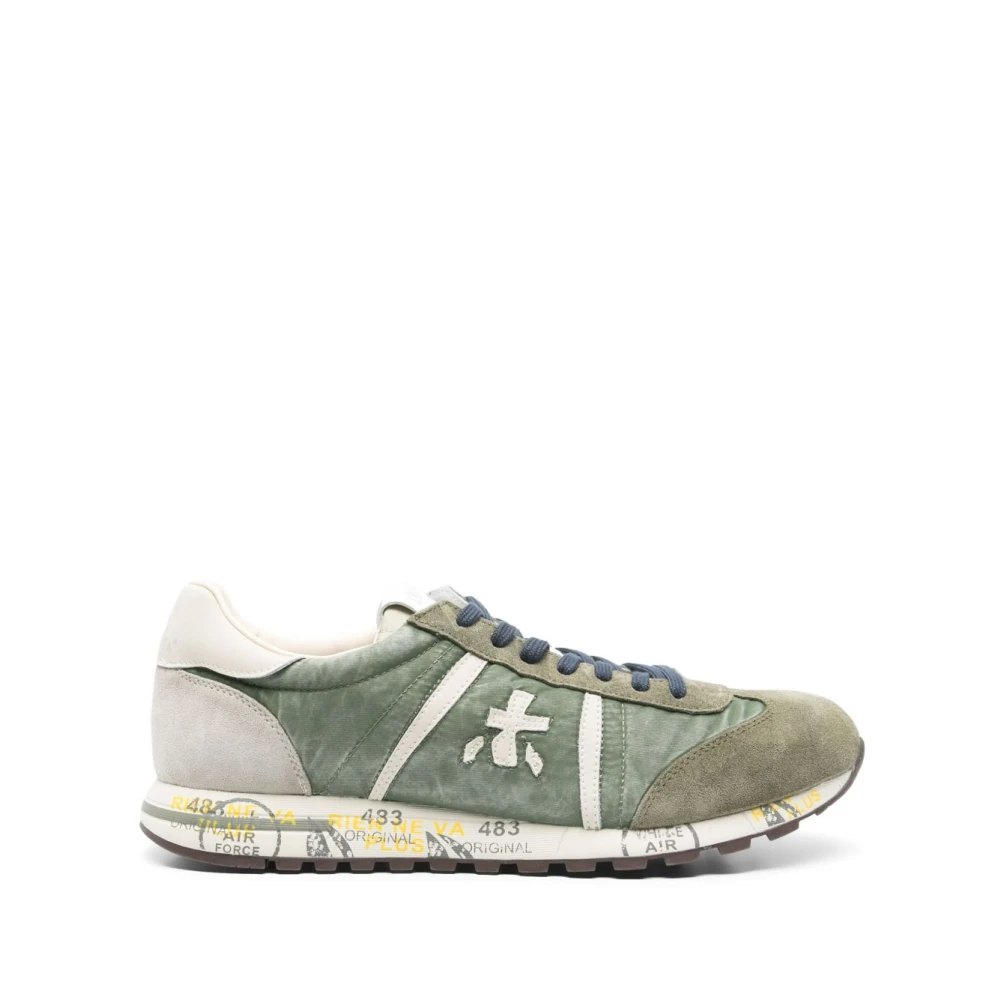Premiata Groene Sneakers voor Mannen Heren Schoenen