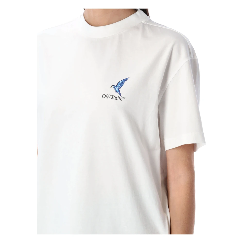 Off White Pijl Tee voor een Frisse Look White Dames