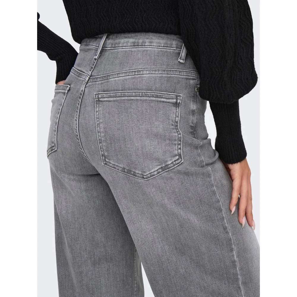 Only Lichtgrijze Denim Dames Jeans Gray Dames