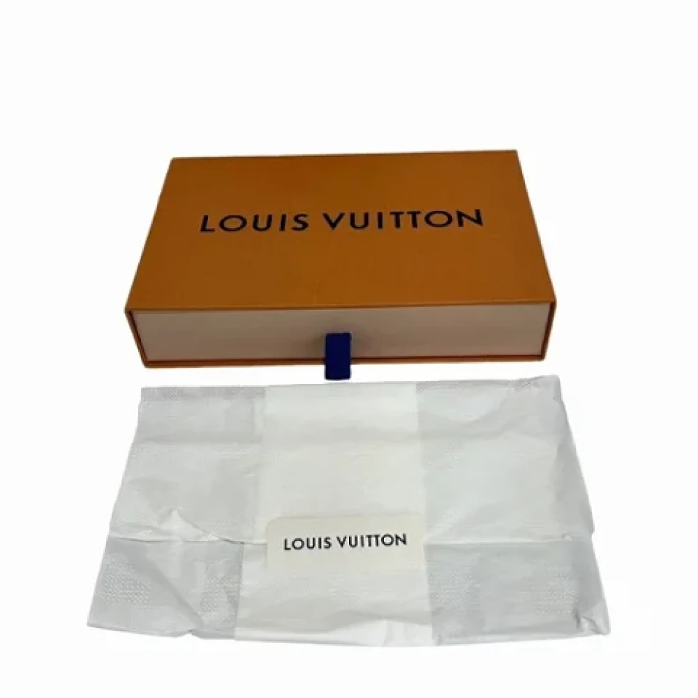 Louis Vuitton Vintage Pre-owned Silk scarves Brown Dames