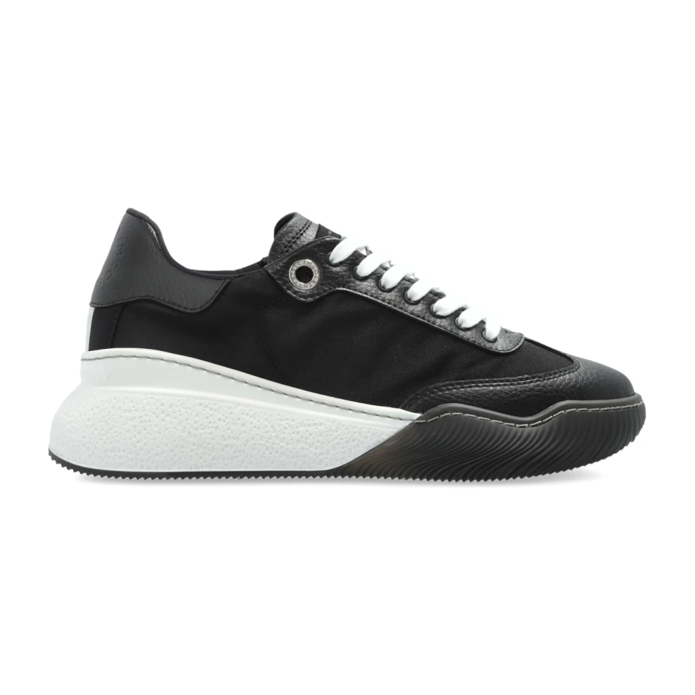 Stella Mccartney Women's Black Sneakers, 5 Uk, Loop Trainers