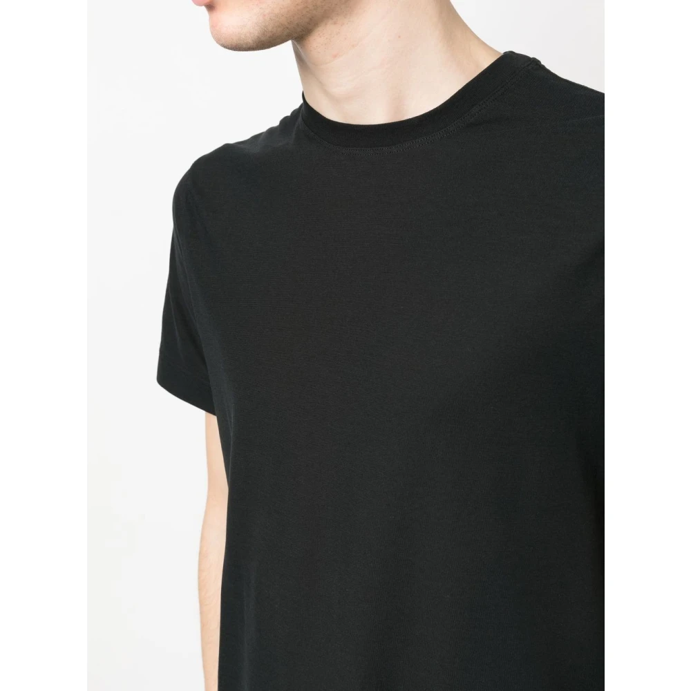 Zanone Klassiek T-shirt voor mannen Black Heren
