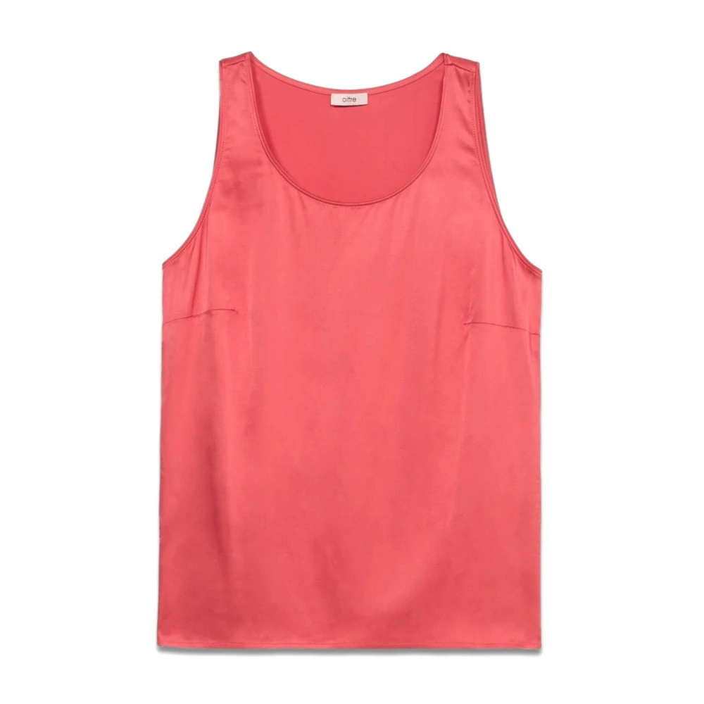 Tops > Sleeveless Tops - - Oltre - Modalova