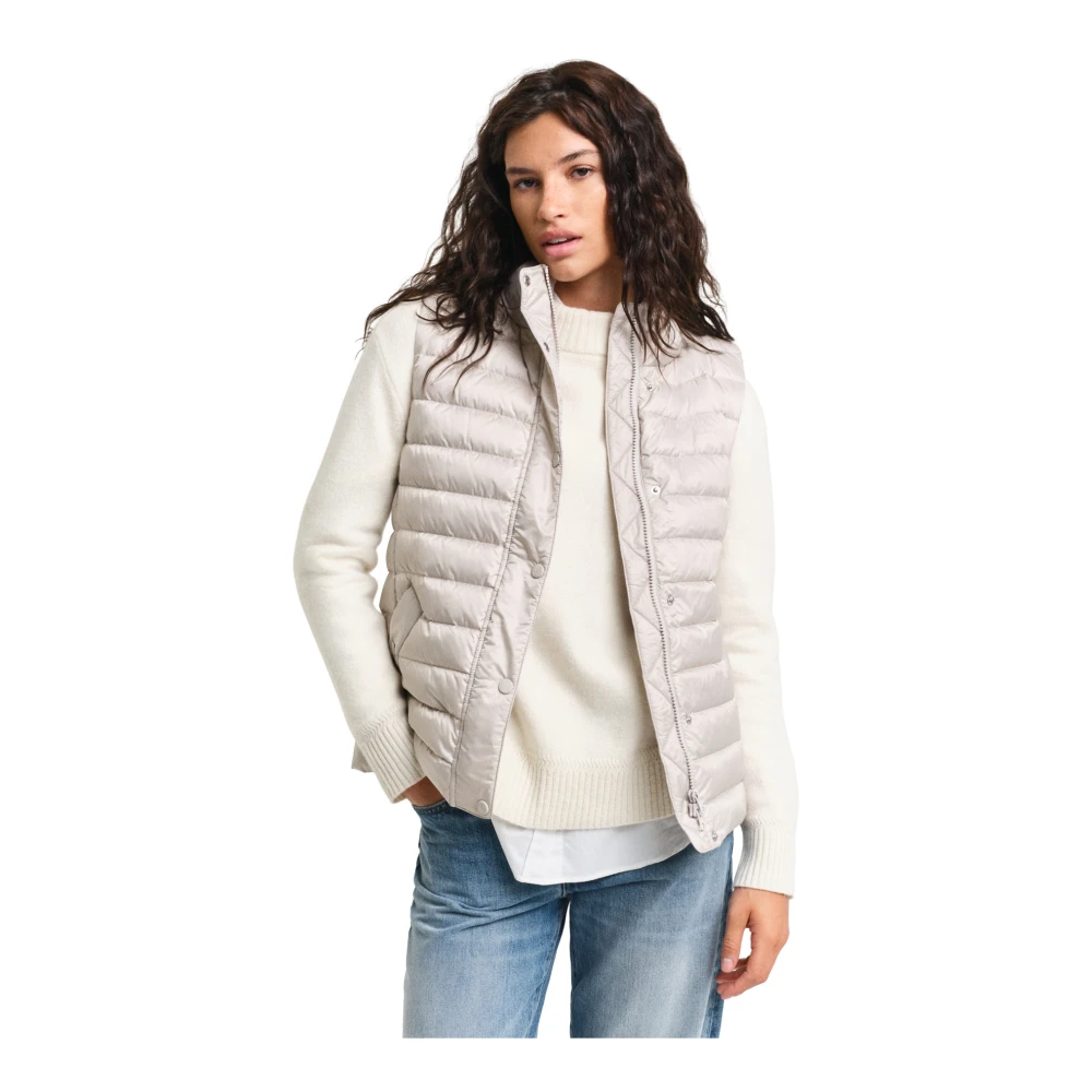 Gant - Jackets > Vests - Gray - Gant - Modalova