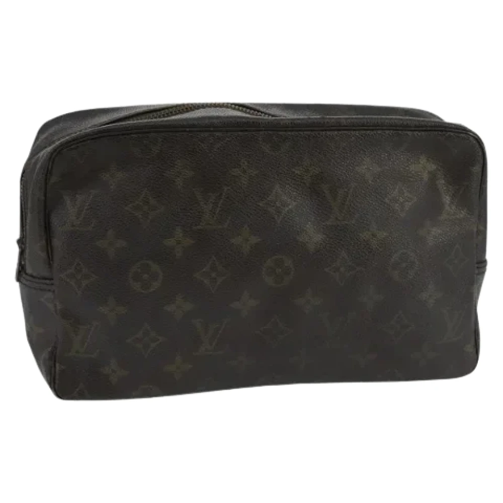 Louis Vuitton Vintage Pre-owned Canvas clutches Brown Dames