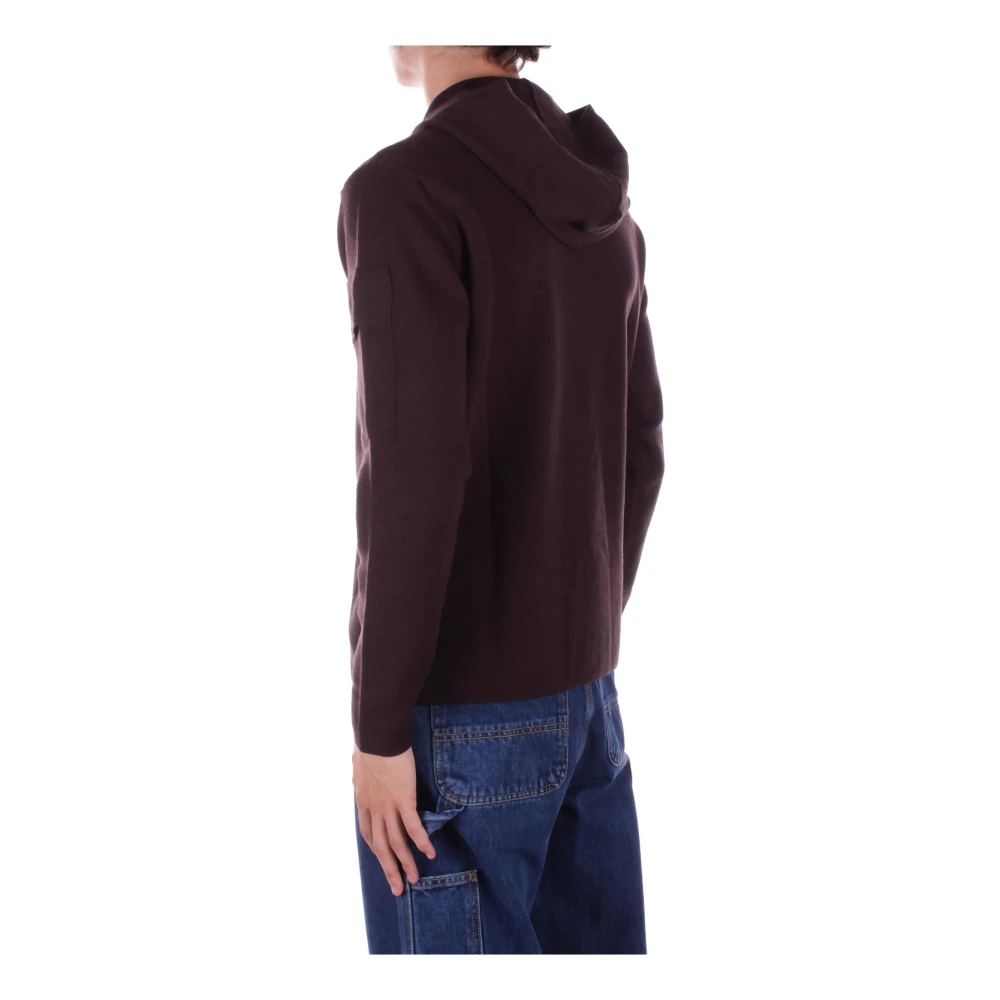 C.P. Company Metropolis Bruine Hoodie Sweater Brown Heren