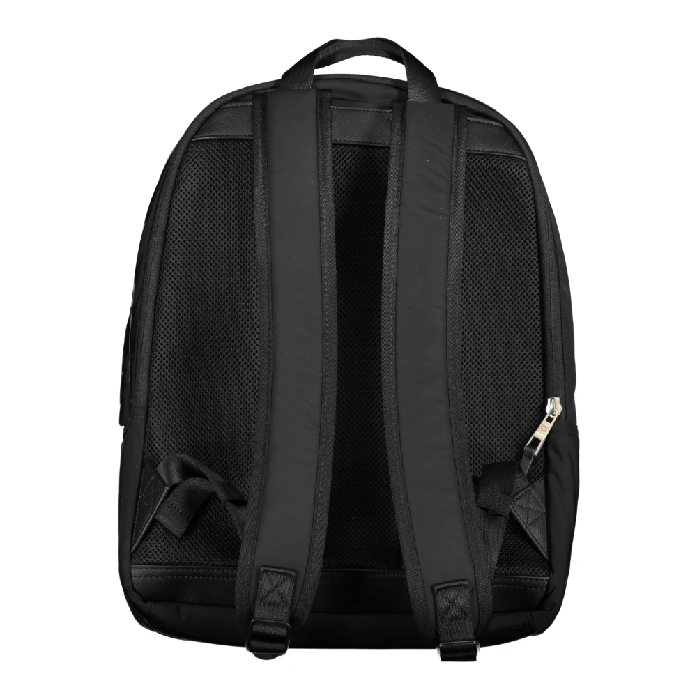 Tommy Hilfiger Zwarte Rugzak met Laptopvak Black Heren