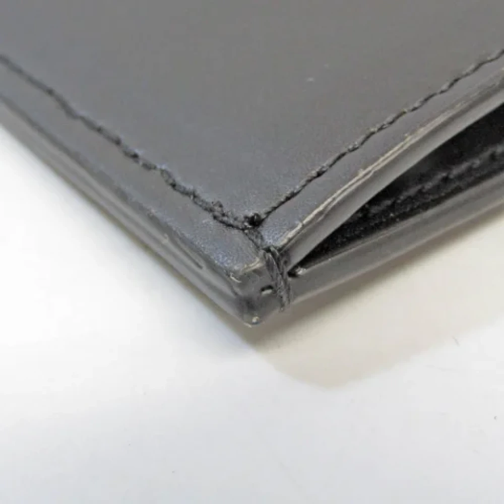 Valentino Vintage Pre-owned Leather pouches Black Dames