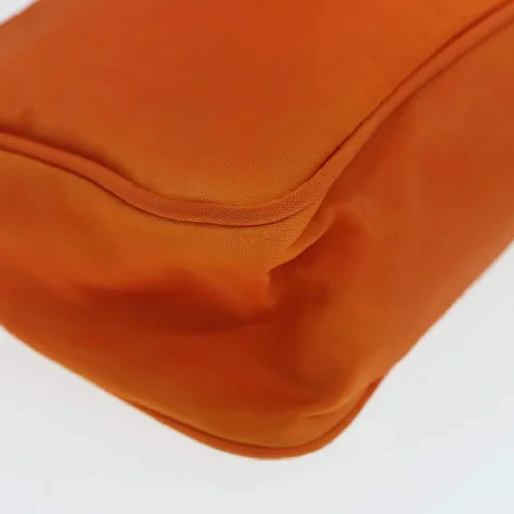 Prada Vintage Pre-owned Fabric prada-bags Orange Dames
