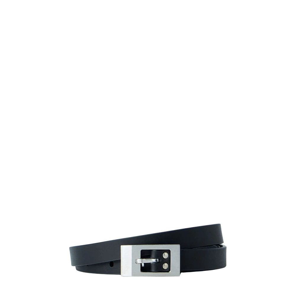 Rick Owens Donna Nero Mini Stooges Belt - Woman Belts One Size - Immagine 2