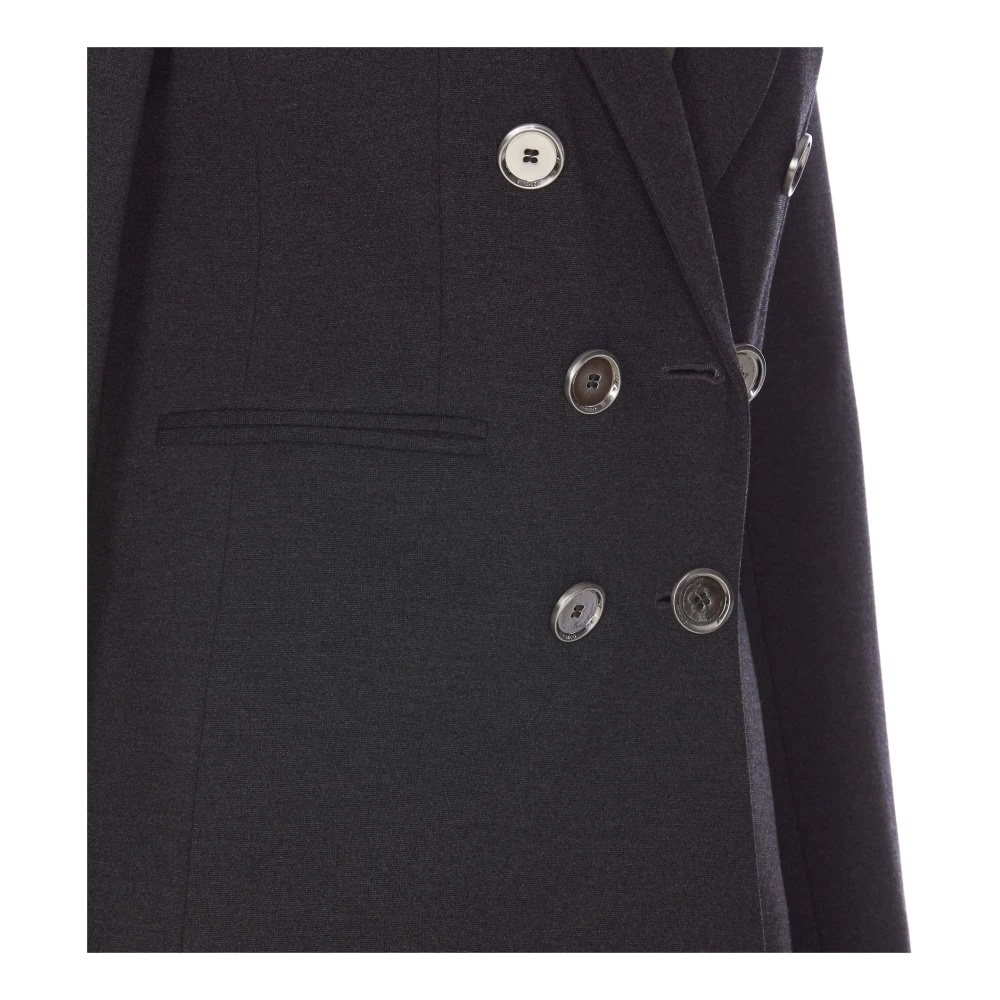 pinko Grijze Jas voor Vrouwen Gray Dames