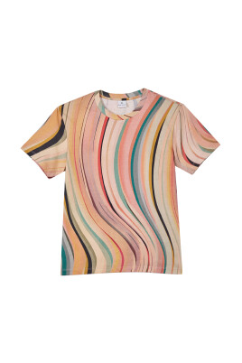 swirl-print-short-sleeve-cotton-t-shirt