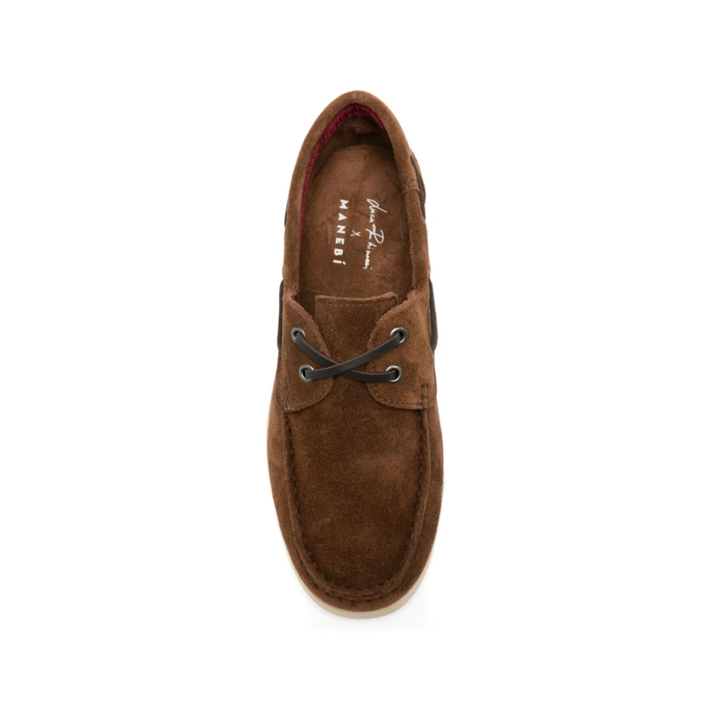 Manebí Swan Suede Boat Schoenen