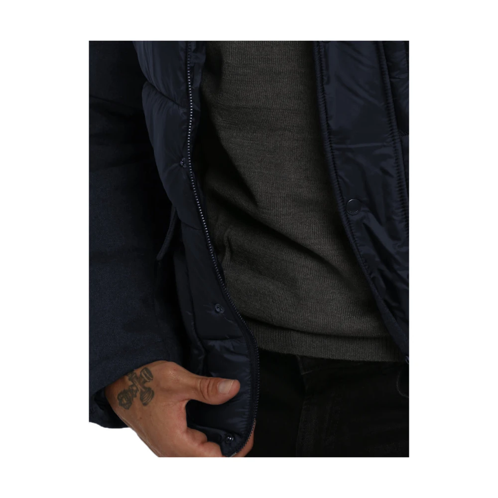 YES ZEE Kleding Jassen Blue Heren