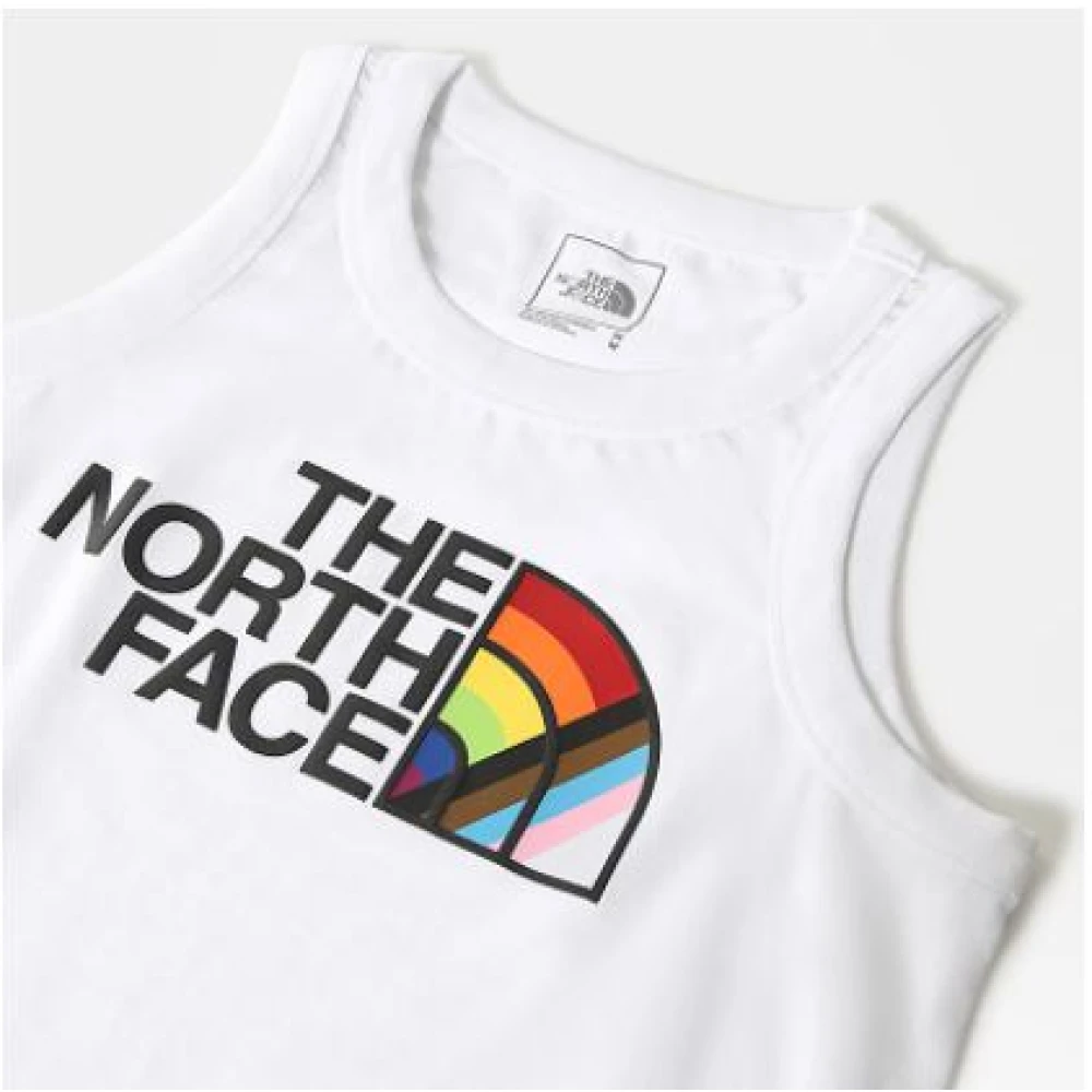The North Face Mouwloze Top White Dames