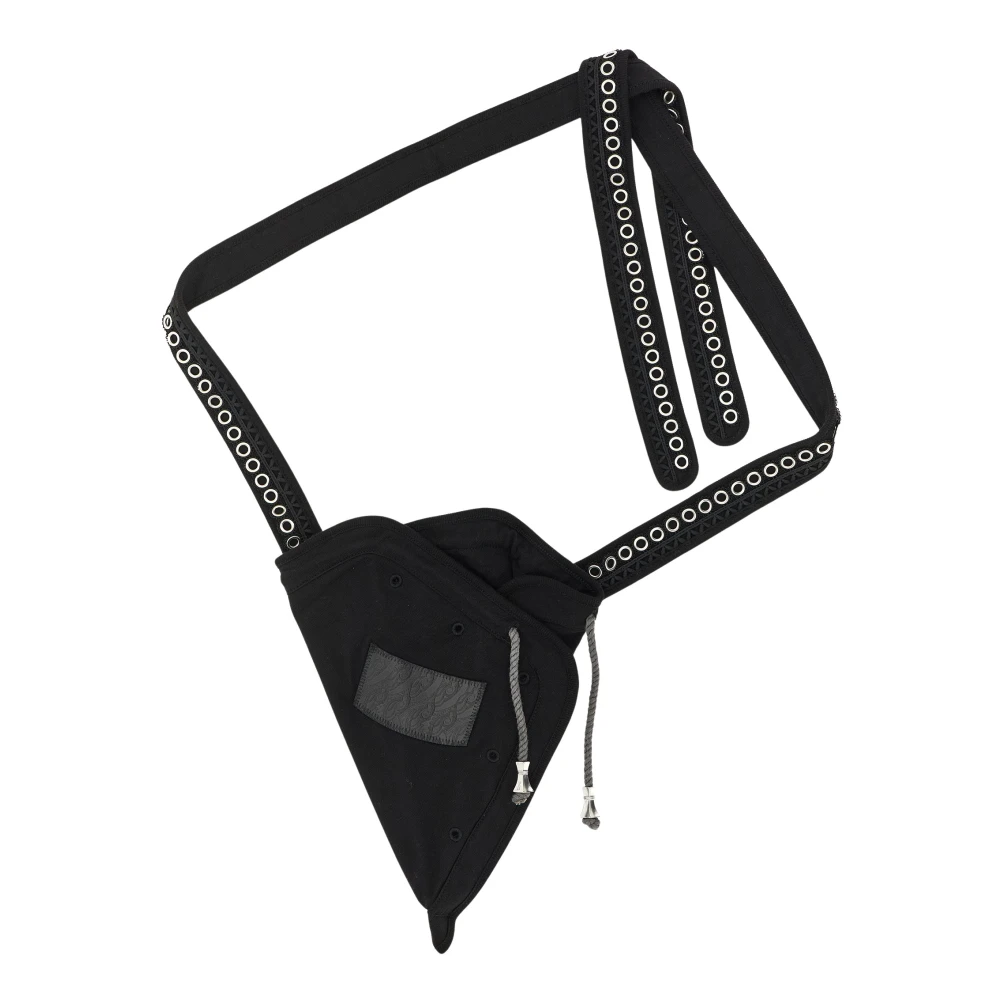 Kiko Kostadinov Mannelijk Zwart Hatha Jersey Bag
