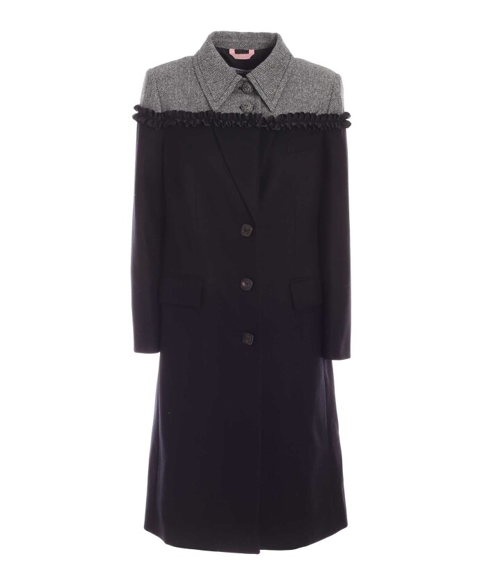 manteau-en-laine-a-chevrons-noir