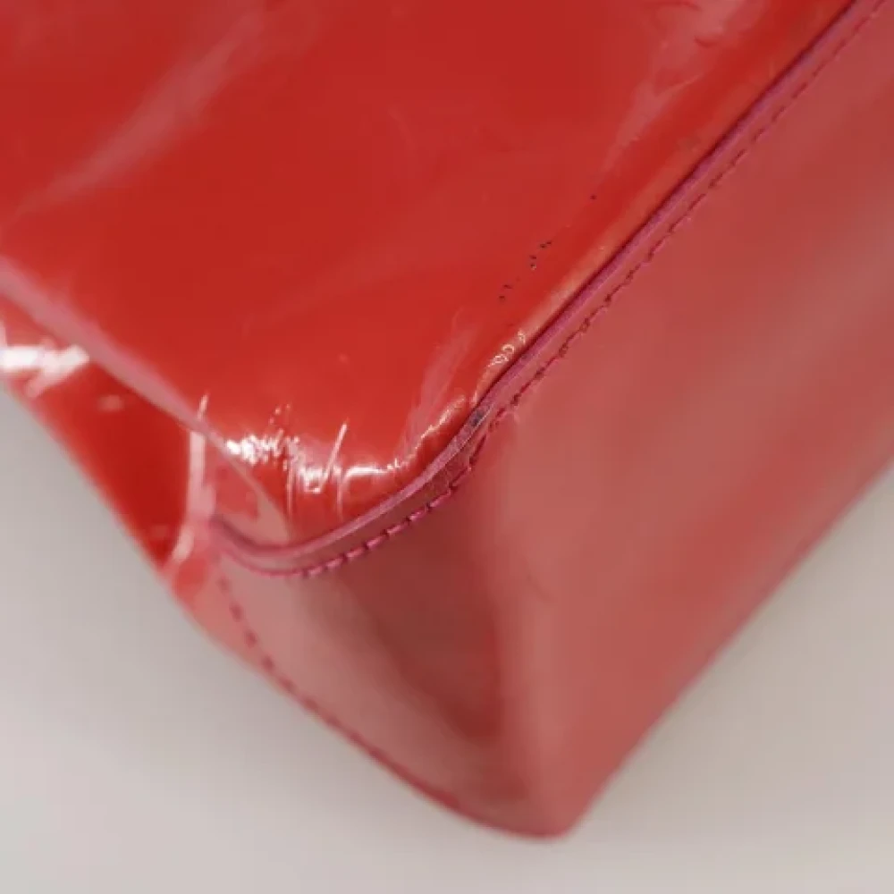 Louis Vuitton Vintage Pre-owned Leather handbags Red Dames