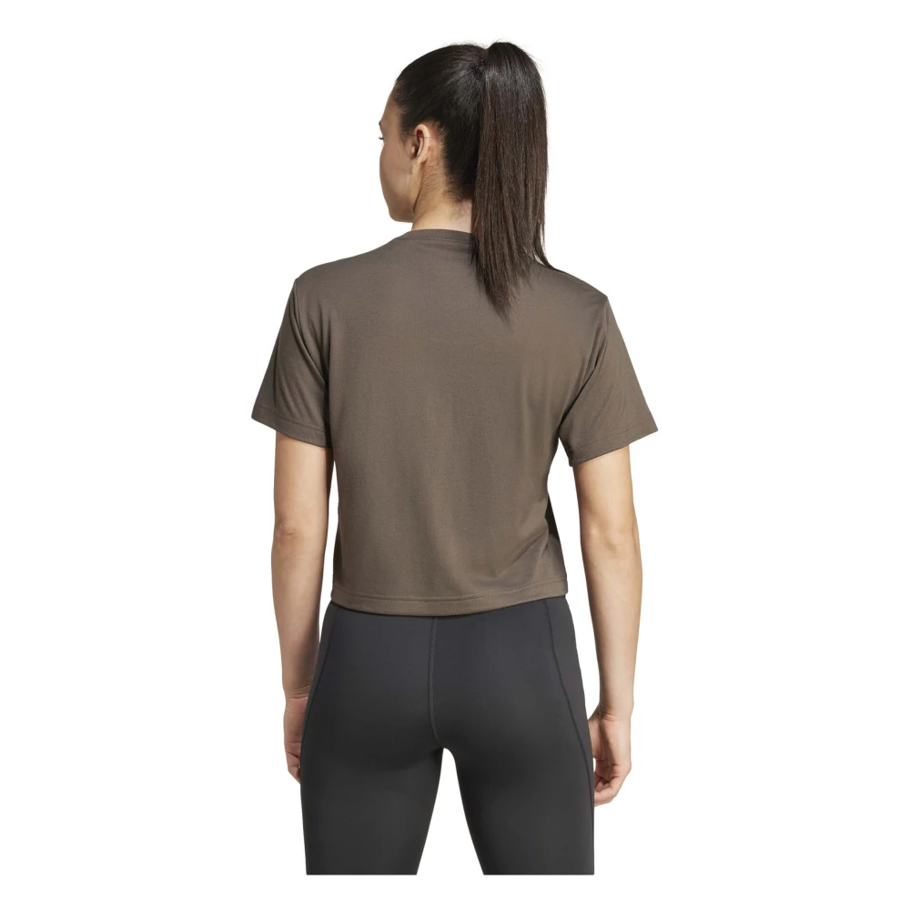 Adidas T-shirt Brown Dames