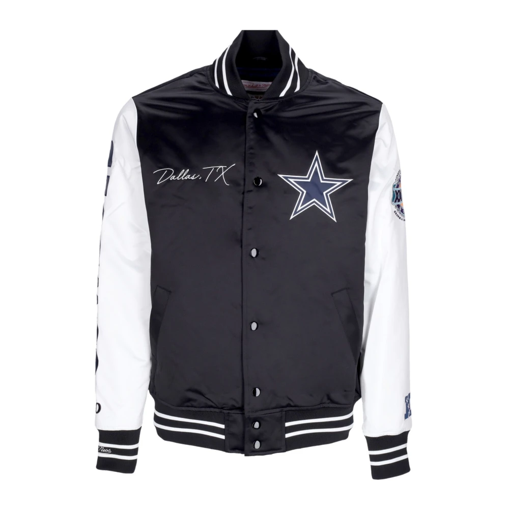 Mitchell & Ness Dallas Cowboys Bomberjack Black Heren