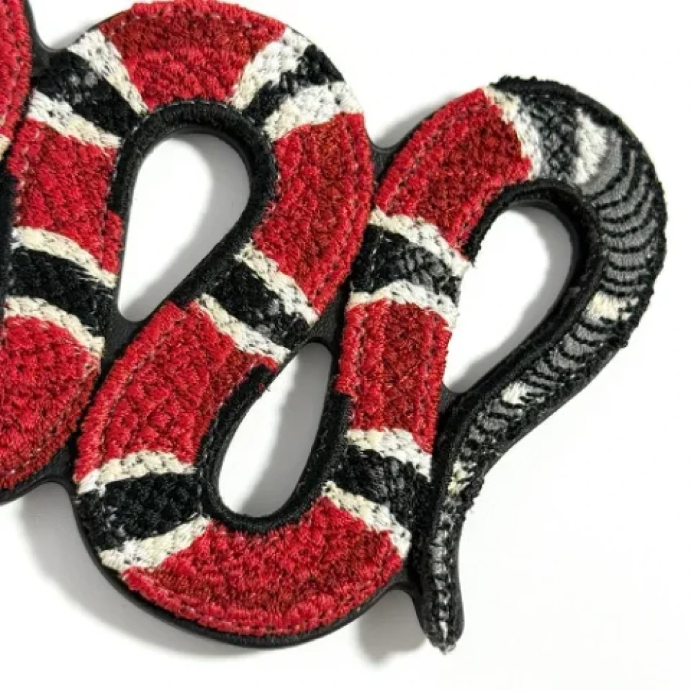Gucci Vintage Pre-owned Metal key-holders Red Dames