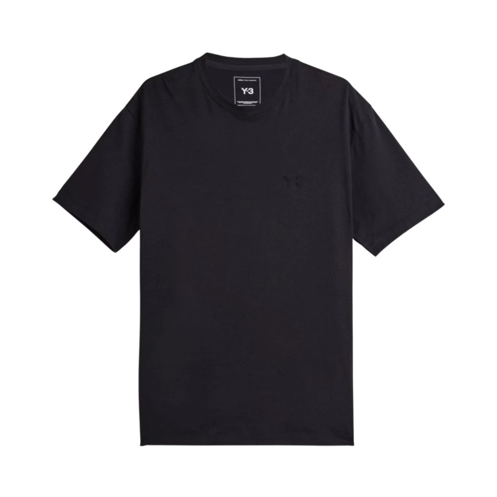 Adidas Uomo Nero - Y-3 Regular Short Sleeve Tee - Tops - L - Immagine 5