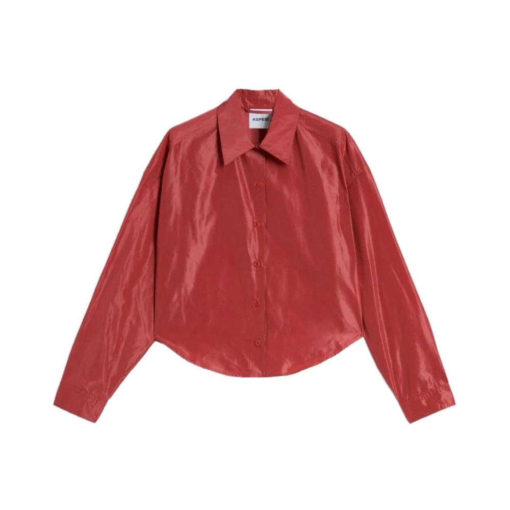 Aspesi Women's Red Shirts, S, Shirts